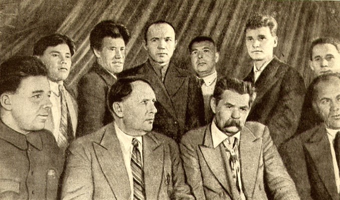 Первый съезд писателей. Союз писателей 1934. Союз писателей СССР 1934.